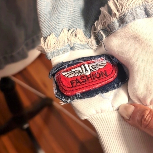 Anime Denim Jacket Hatake Kakashi Hoodie Unisex Size Medium - Picture 9 of 14